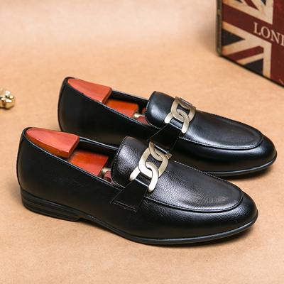 Madingi odiniai Oxford tipo batai su kutais vyrams, laisvalaikio slip-on batai, oficialūs vyriški batai, itališki elegantiški vestuvių vakarėlio batai, vyriški mokasinai, juodi
