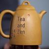 Hand-Carved Yixing Zisha Qin Quan Teapot