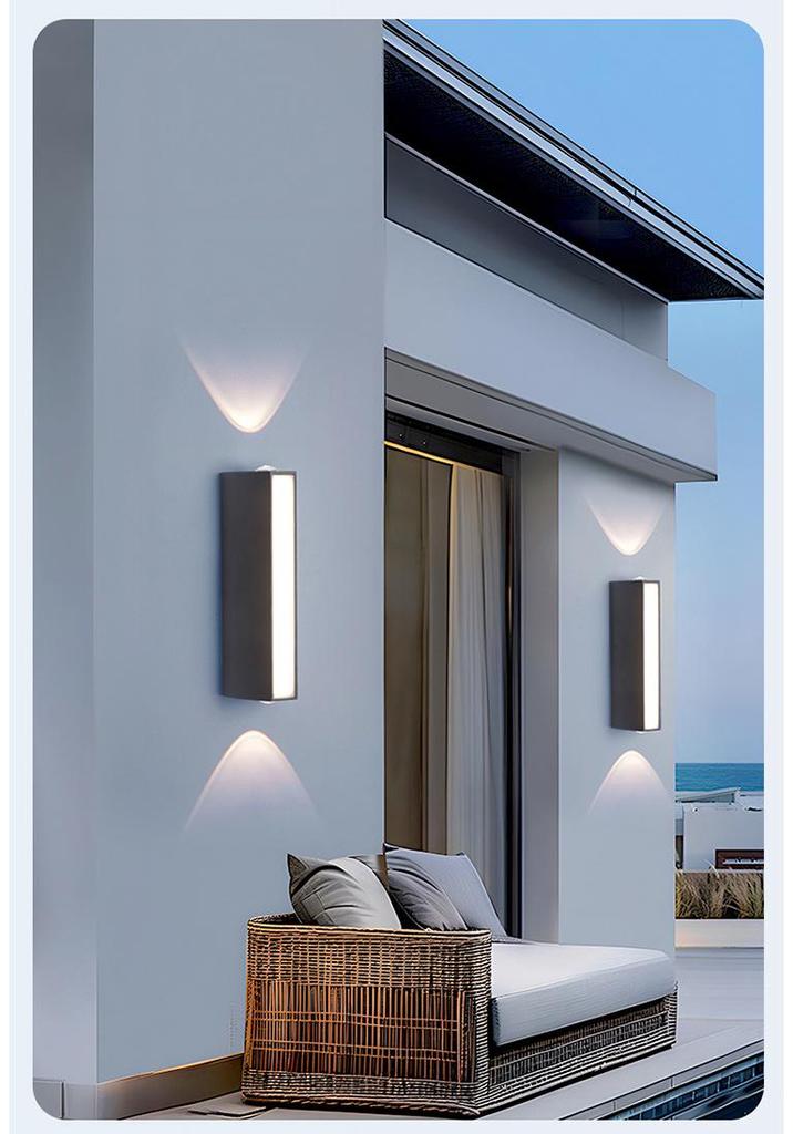 Modern LED Waterproof Outdoor Wall Lamp – Creative Design for Corridor