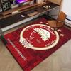 Olympiacos F.C Polyester Carpet, Soft Indoor Mat for Office Chair, Living Room, Computer Desk - Decorative Home Office Rug Design