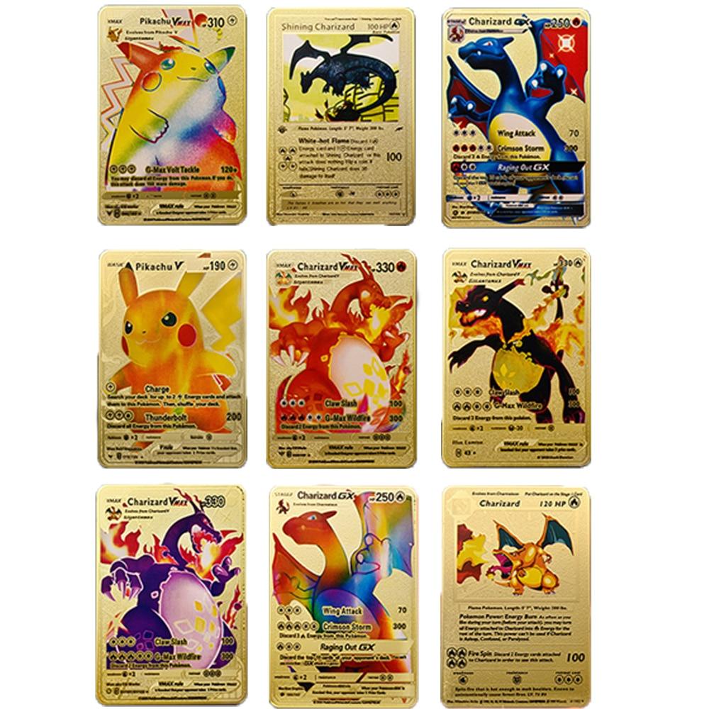 Buy Pokemon Card Gold Box Letter Card Metalicas Pikachu Charizard Vmax Gx Series Game Card Box at affordable prices free shipping, real reviews with photos Joom Buy Pokemon Card Gold Box Letter Card Metalicas Pikachu Charizard Vmax Gx Series Game Card Box at affordable prices free shipping, real reviews with photos Joom