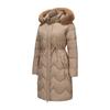 Women's Hooded Coat Ladies Winter Cotton Coat Thickened Warm Jacket