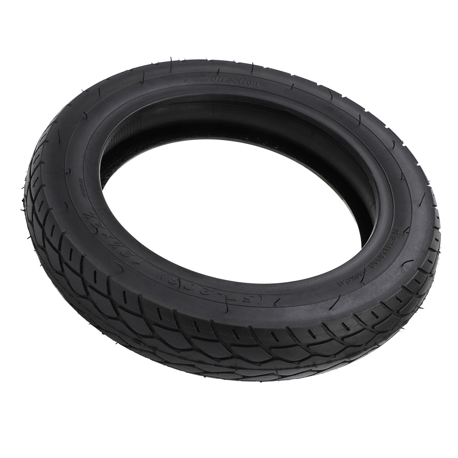 

12.5x2.25 12‑1 2in X 2‑1 4in Tire and Inner Tube Replacement Set with Bent Valve Stem Rubber for Electric Scooters Mini