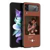 Friends Hard PC Phone Case For Samsung Galaxy Z Flip 7 6 5 4 Black Cover For Galaxy Z Flip 3 Foldable Fundas Shell Capas Coque