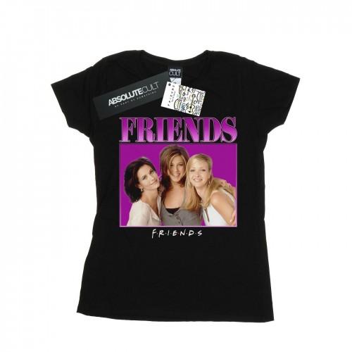 

Friends Womens/Ladies Monica Rachel Phoebe Homage Cotton T-Shirt білий