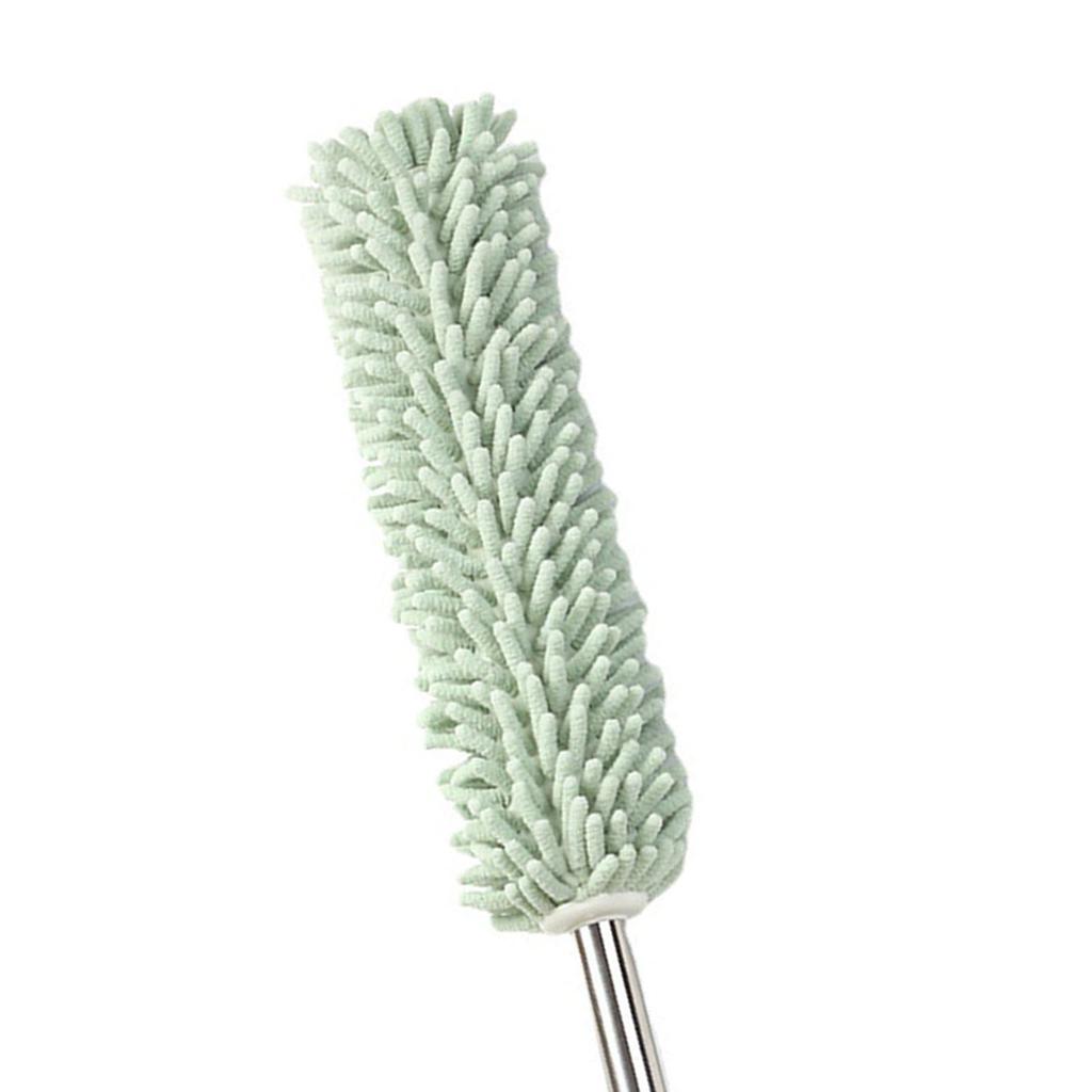 Hand Duster Detachable Washable Chenille Stainless Steel Extendable Cleaning Hand Duster for Home