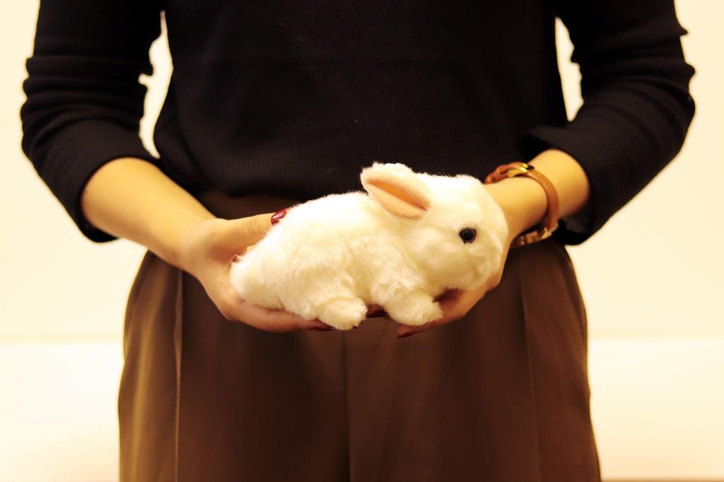 Yoshitoku Land Friends Plush Rabbit White 180497