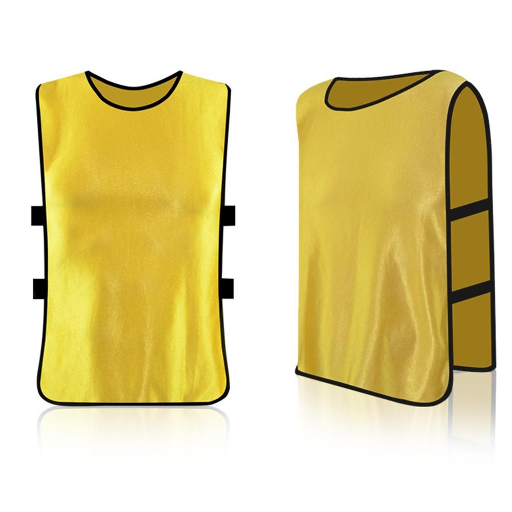 Qualitätsweste Fußball Cricket Fußballtraining 12 Farben Leibchen Atmungsaktiv