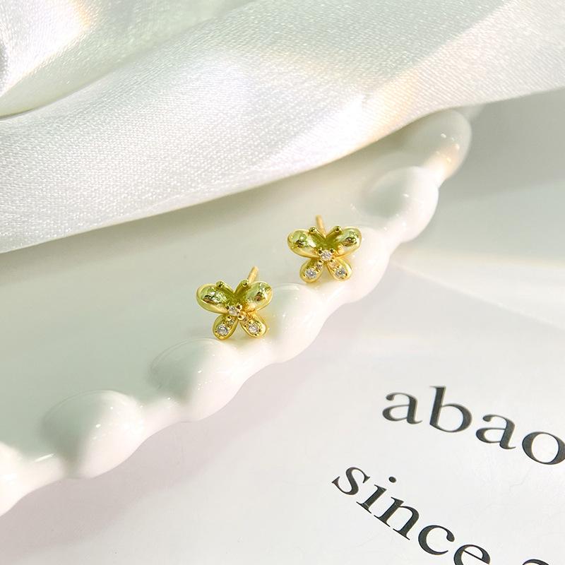 

Серьги-бабочки Легкие, роскошные, сладкие, повседневные, универсальные, высокого класса, нишевые дизайнерские серьги Серьги