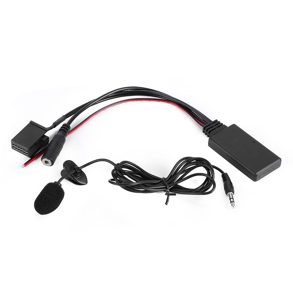 AUXIN Audio Cable Adapter Car Stereo Bluetooth Microphone Fit for Opel CD30 CDC40 CD70 DVD90