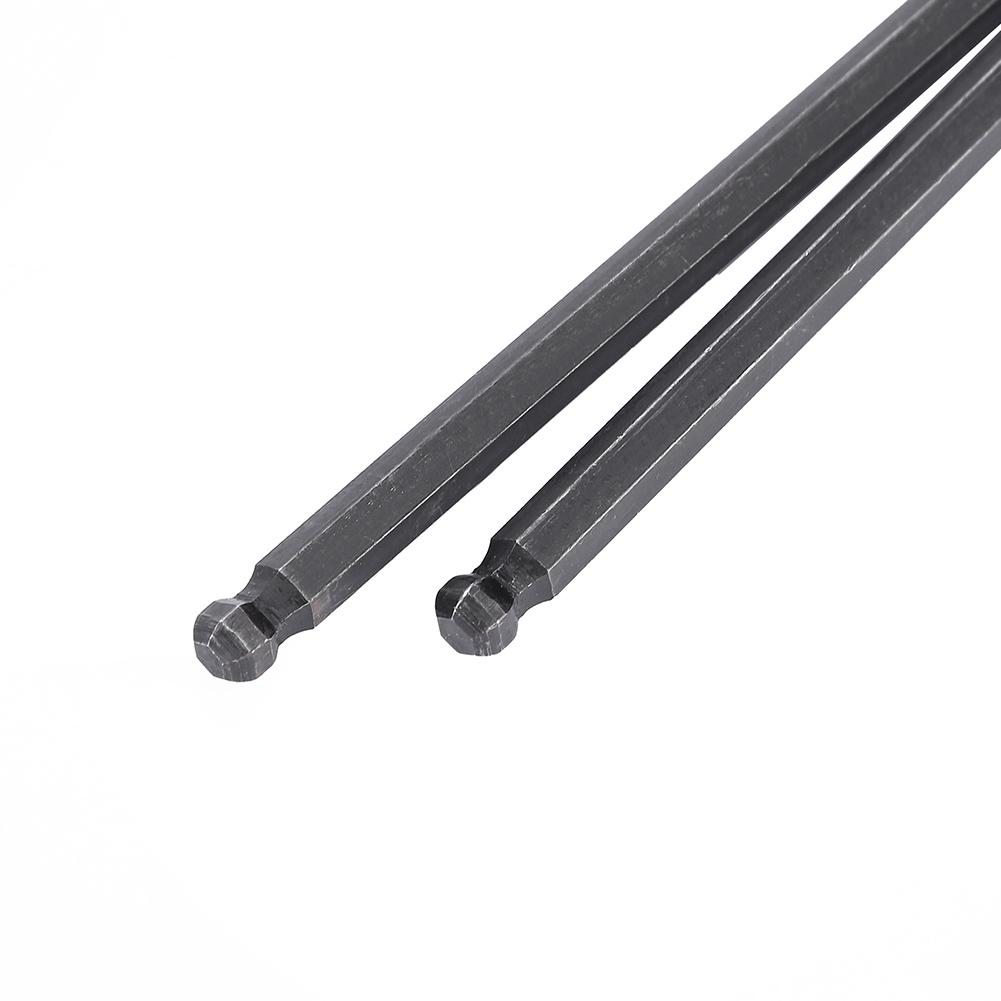 2 PCS Truss Rod Allen Wrench Tool 4mm   5mm Ball End for Martin Acoustic Guitar(Black 5mm)