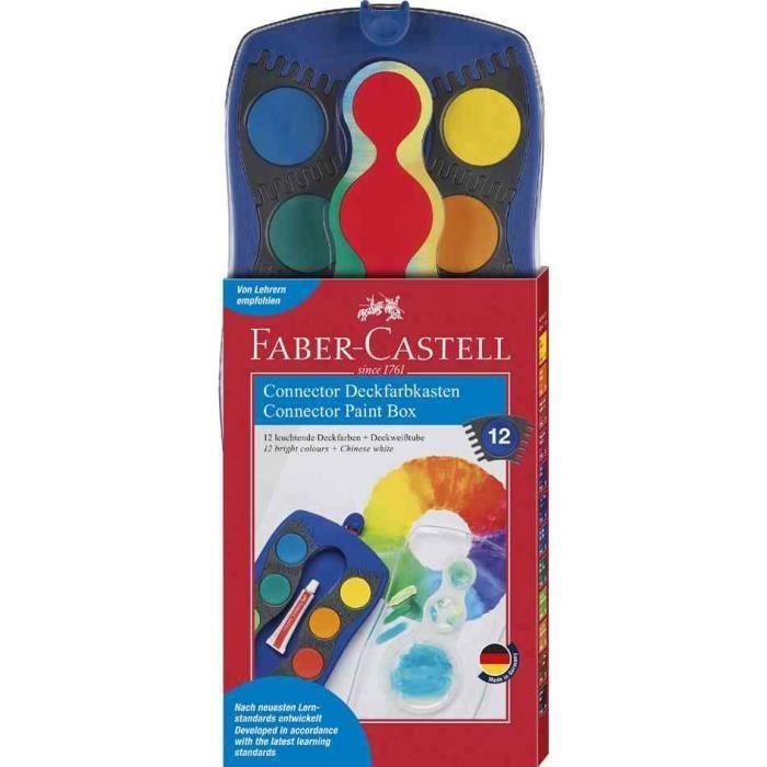 Palette De Peinture CONNECTOR 12 Couleurs Bleu
