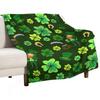 St. Patrick's Day Series digital-printed polyester Bedroom velvet flannel cover blanket Fleece soft sofa cover blankets for beds