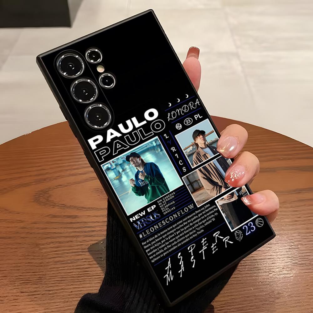 

P-PauloS Londra Homerun Phone Case For S23 Samsung S24 S25 Ultra S22 S20 Fe S21 Plus A16 A54 A34 A53 Back Cover Samsung s25ultra