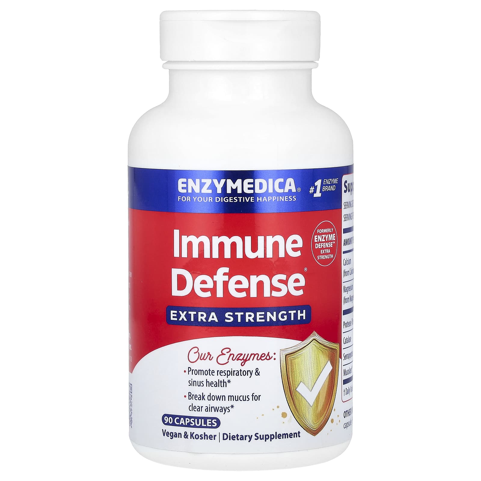 

Immune Defense, Extra Strength, 90 Capsules