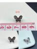 Retro Silver Butterfly & Star Bowknot Flower Alloy Jewelry Nail Gold Metal Accessories