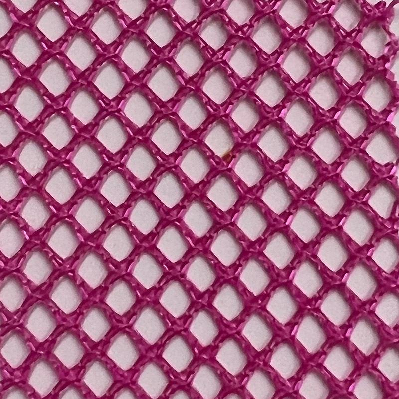 In-Stock K114 Diamond Warp Knit Polyester Mesh Fabric for Bags & Laundry