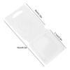 100Pcs Transparent Plastic Material Wax Melt Mold Candle Making Mold  Valentine's Day Craft