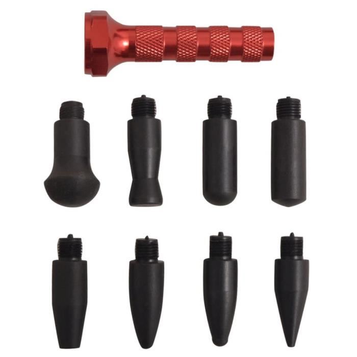 VidaXL Kit de débosselage sans peinture 28 pièces Acier inoxydable