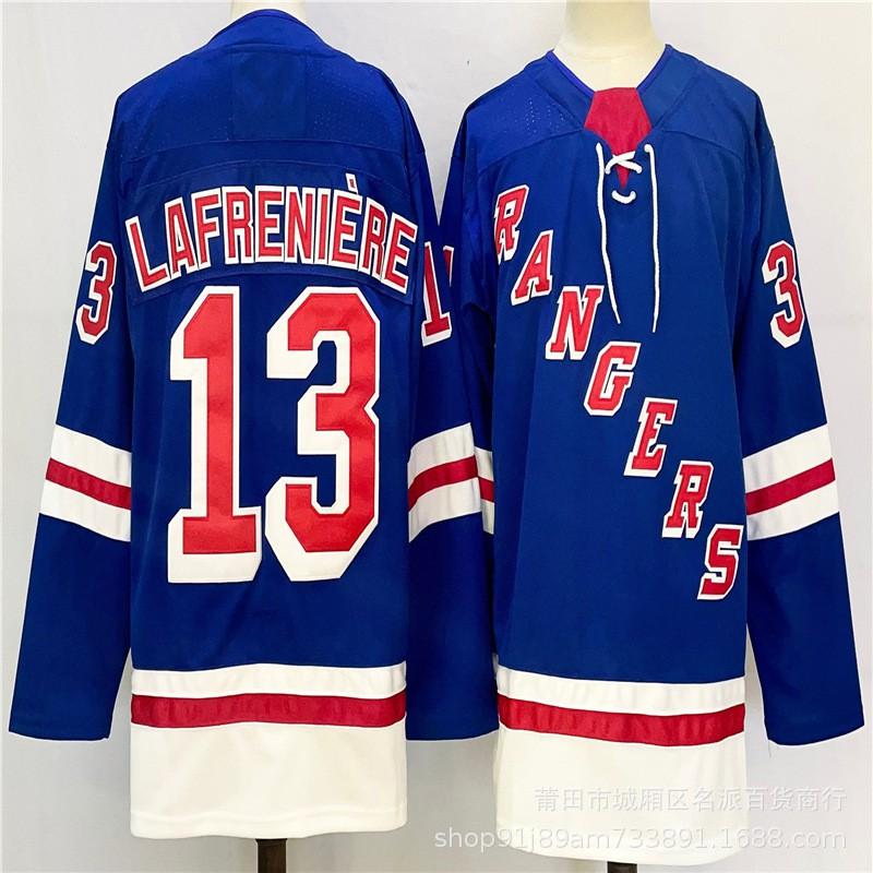 New York Rangers NHL Hockey Jersey Fan Apparel 31 10 Custom Number Ice Uniform Men