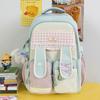 Schoolbag High Value Bow Rabbit Ear Design Student Dopamine Sweet Girl Heart Large Capacity Campus Backpack