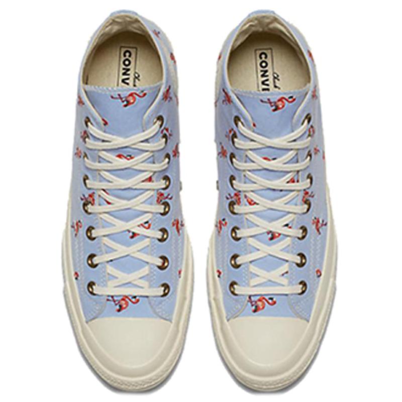 Converse Chuck Taylor All Star 1970s Flamingo High-top Canvas Shoes Unisex Blue White