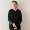 Women's Cashmere Hoodie Knitwear: Autumn & Winter Skin-Friendly Long Sleeve Loose Slimming Sweater