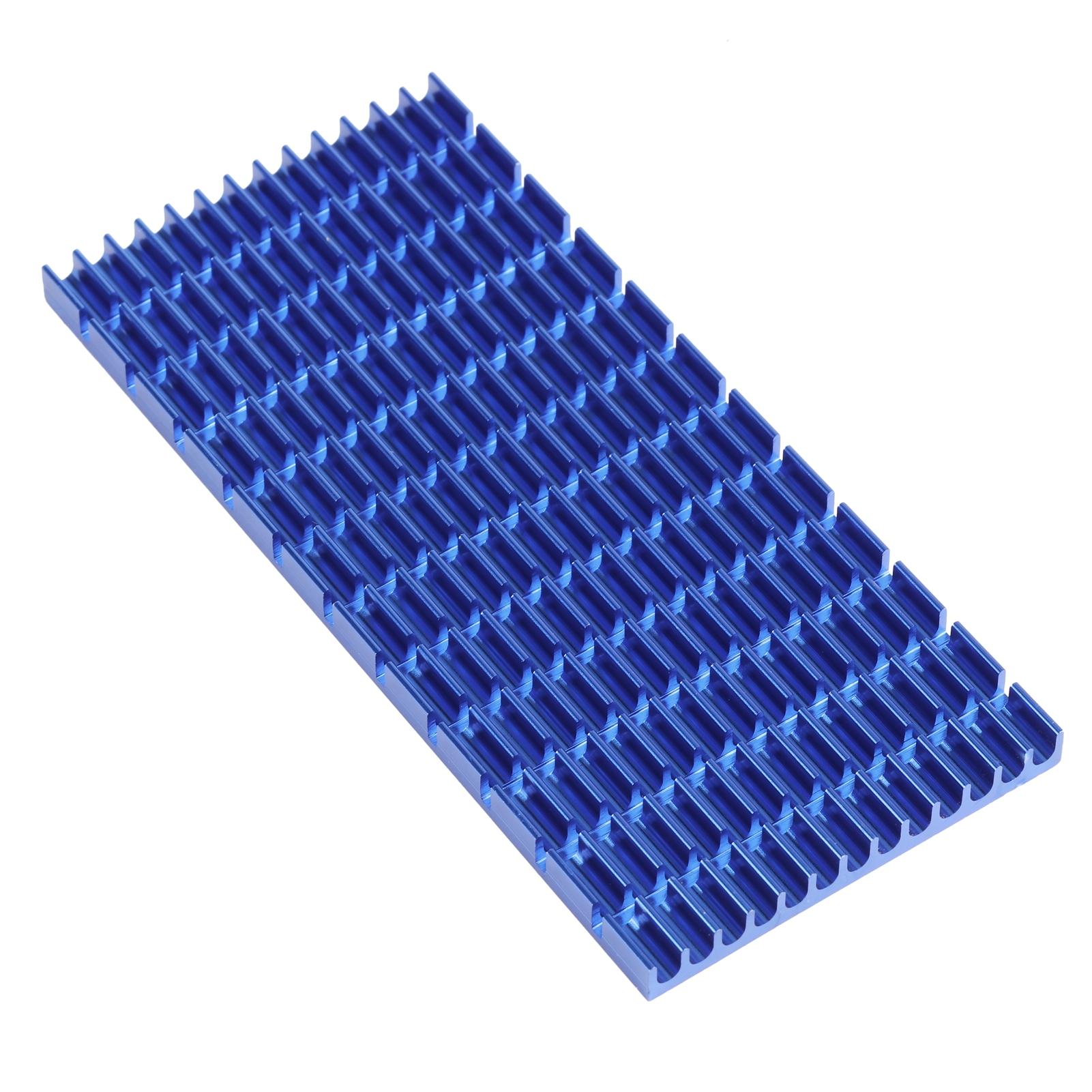 

P55 x 6 x 120 Aluminum Heat Sink Cooling Heatsink Sheet for CPU PCB Amplifier Electrical Appliances