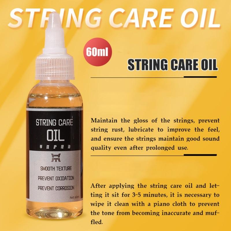 Comprehensive Acoustic Guitar String Care with Natural Lemon Oil for Fretboard Protection Cleaning and Portable Use