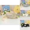 Trendy Kids Crossbody Bag 2024 Spring Summer Cartoon Bear Design Nylon Material