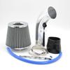 Universal 76MM Aluminum Intake Pipe & Air Filter Kit - Mushroom Head Design