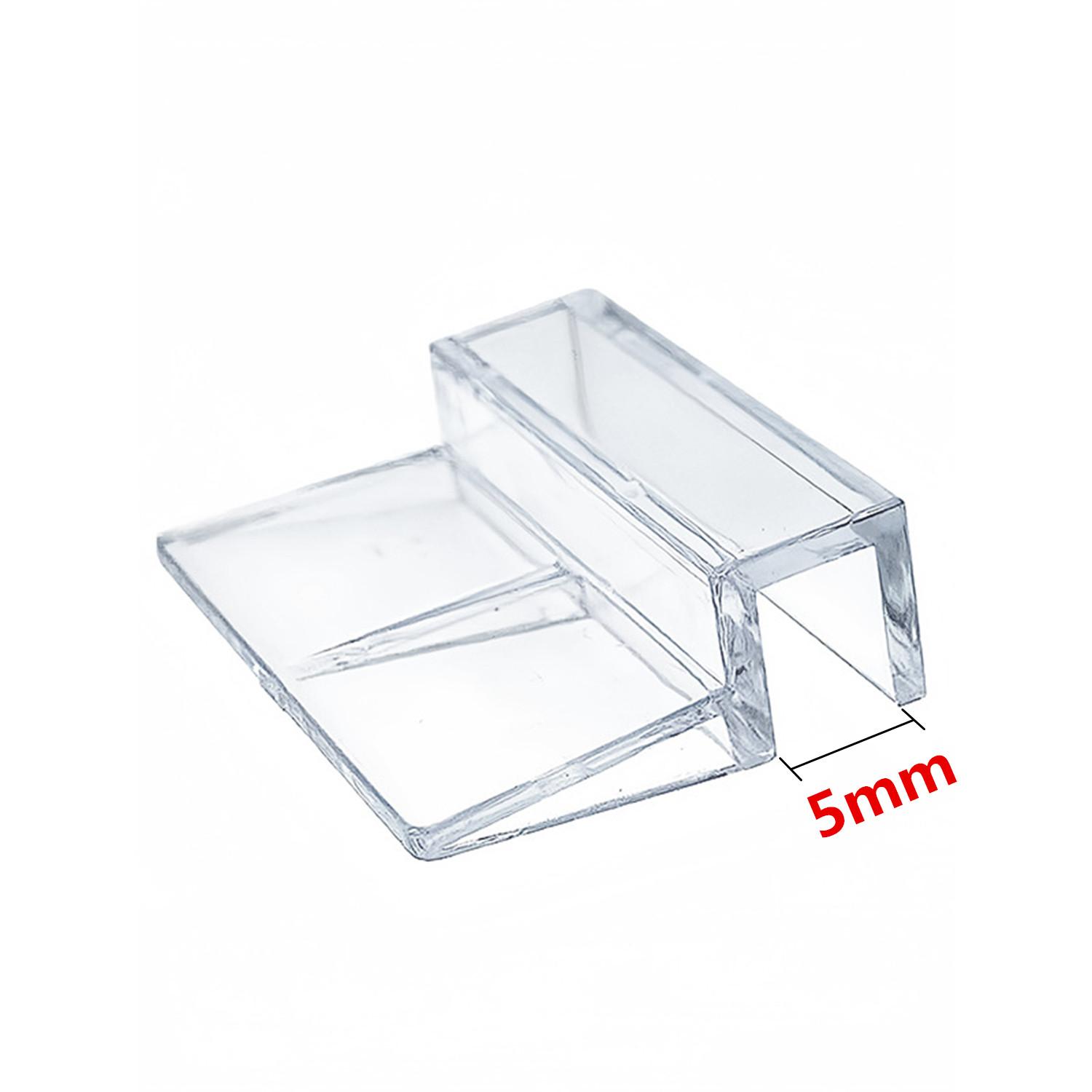 

10Pcs Set 5-12mm Acrylic Fish Tank Lid Cover Support Holder Bracket Clip Aquarium Top Cover Bracket Aquarium Cap Support Rack 10pcs