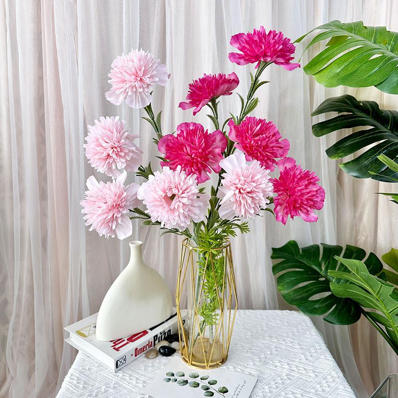 Flower Artificial Gaillardia Aristata Wedding Hotel Restaurant Decoration Room