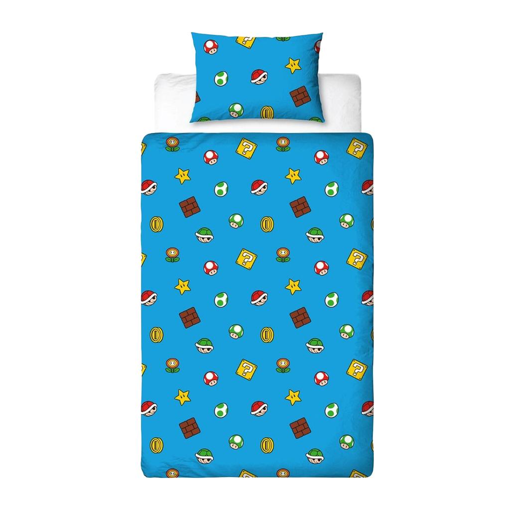Super Mario Splitter Single Duvet Cover Set