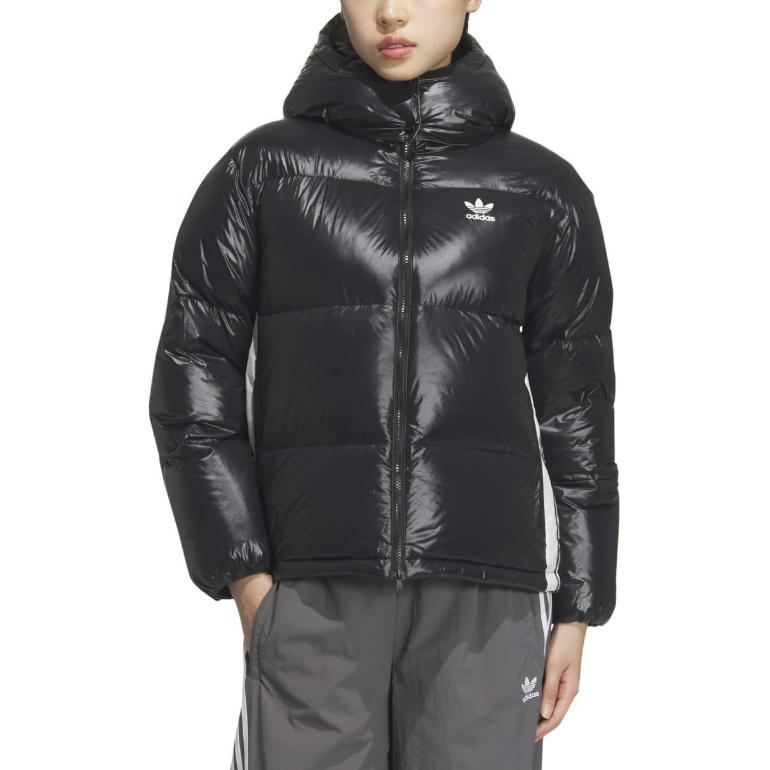 New Adidas Originals Down Jacket Women's Black JD3782