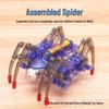 Kit de Montagem DIY Robô Aranha Baobidi: Brinquedo Educacional Artesanal para Experimentos Científicos