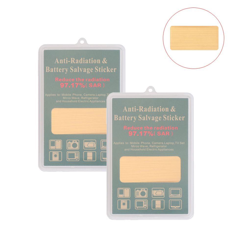 

Легкие наклейки на камеру телефона Защита от ЭМП Предотвращают ионизирующее излучение 2PCS