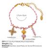 Japan and Korea Fashion Niche DIY Pendant Bracelet Personality Versatile Non-fading Gold-plated Pendant Necklace Jewelry Women