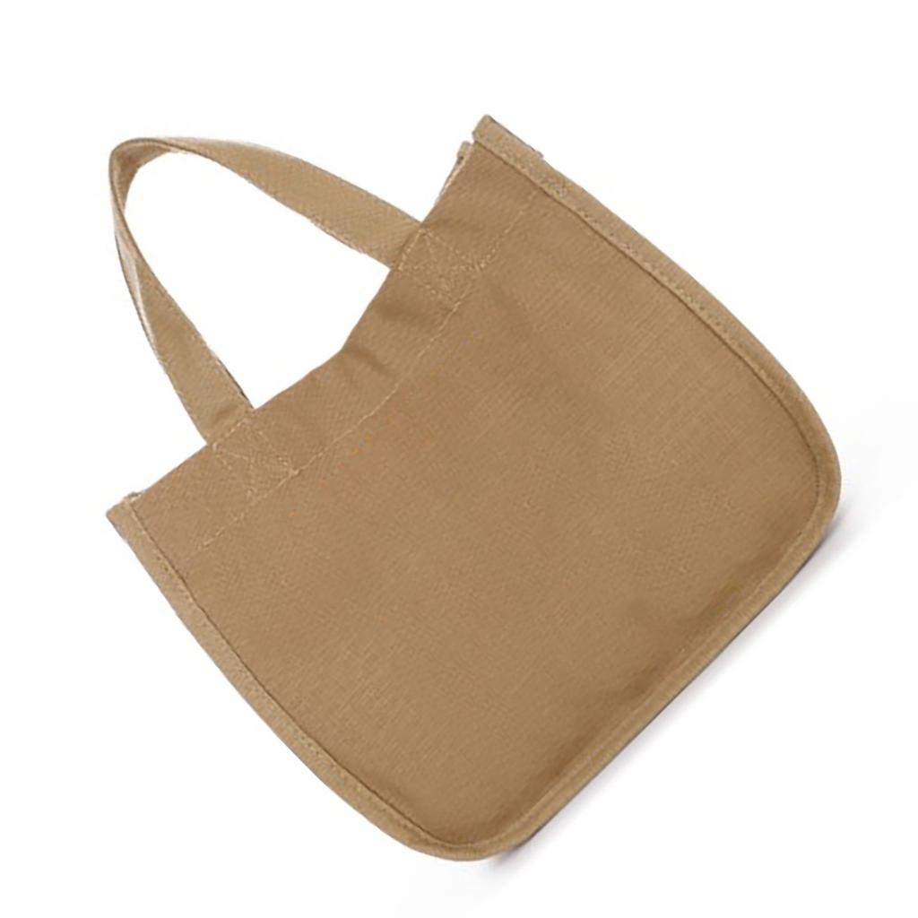 Lunch Bag Canvas Large Capacity Stylish Multifunctional Practical Comfortable Handle Mommy Bag for Outdoor Camping