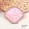 1pc Round/Square Painted Gel Polish Palette Natural Resin Onyx Display Board Holder Practice Nail Art DIY Tools