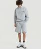 Delma Wellness Club Sweat Quarter Zip-Up - Gray
