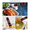Klappbares Lebensmittelthermometer zum Grillen von Fleisch, Küchenthermometer