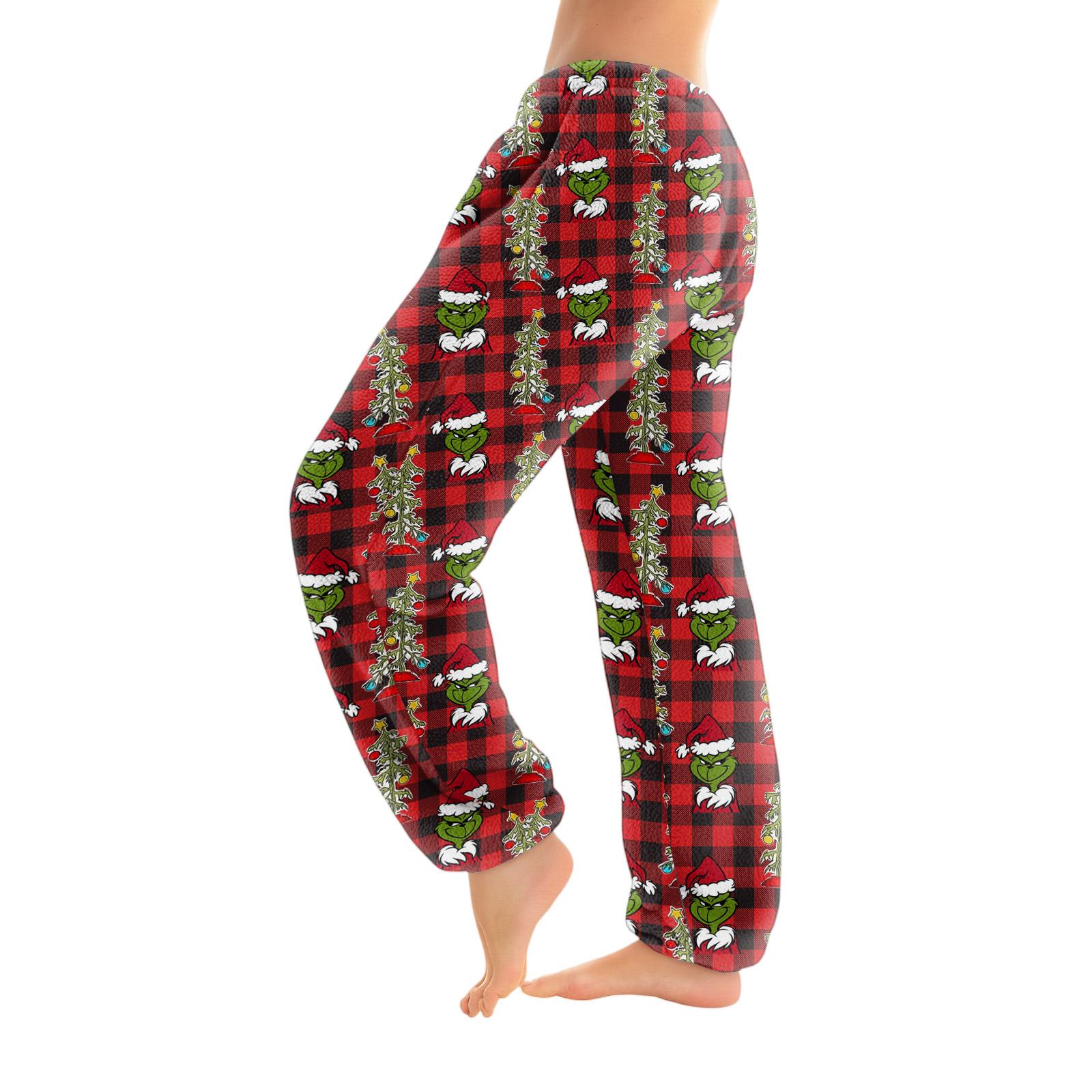 

Женские однотонные брюки с манжетами, повседневные брюки и пижамные брюки XL винный