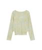 Taibseobiseu Marbling Cut Out T-Shirt [Yellow]