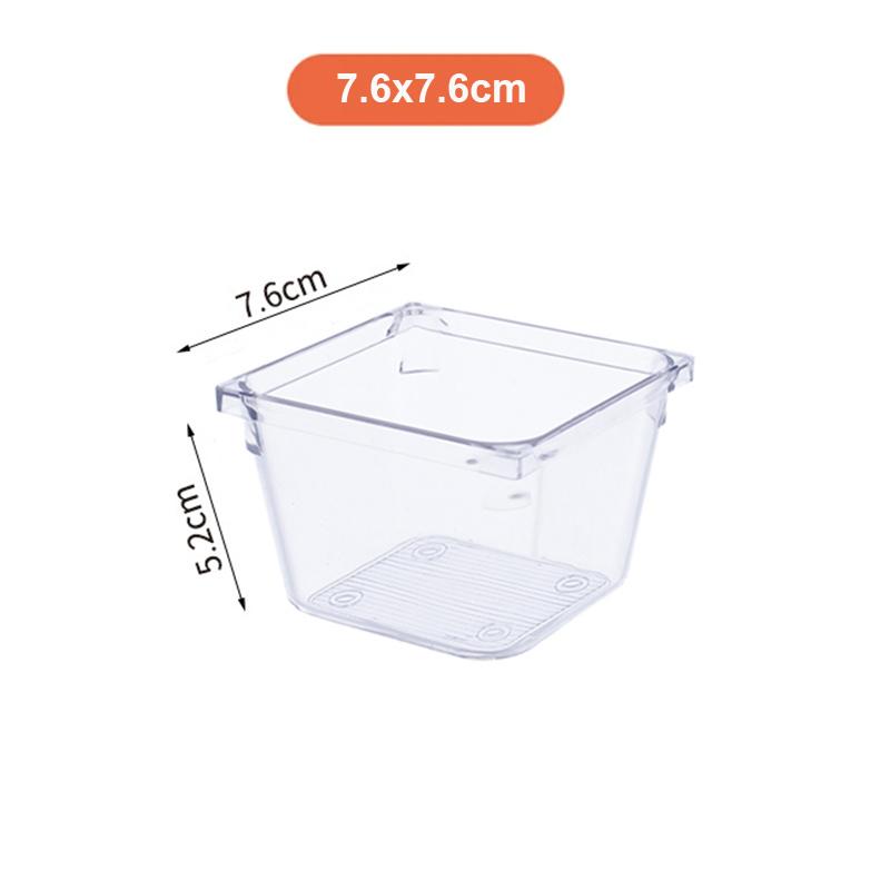 

Acrylic Organizer Drawer Storage Box Makeup Organizer Clear Storage Organizer Boxes Plastic Desk Drawer Organizers Acrylic Box