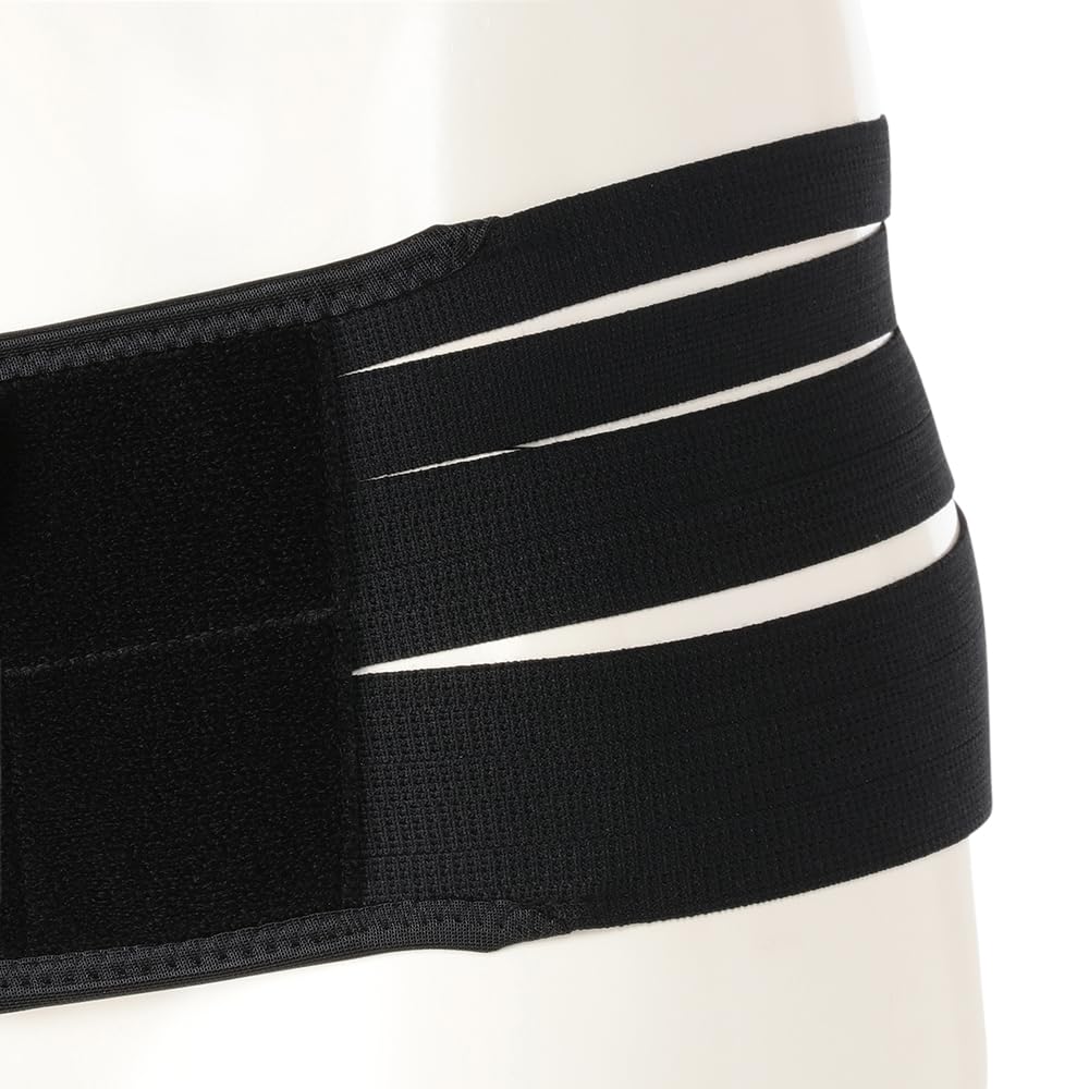 Mizuno Suport BioGear pentru Golf pentru Spatele Inferior, Pelvis și Suport Lombar, Unisex, E2JJBA91, Negru, L