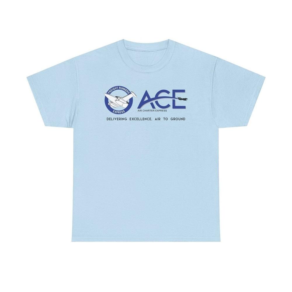 

ACE Air Charter Express Delivering Excellence Freight Runners Logo T-shirt S