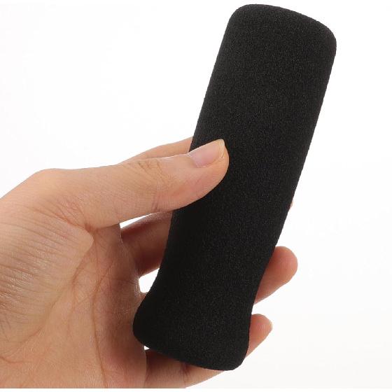 Kisangel 4Pcs Walking Cane Handle Grip Replacement Walking Cane Grip Foam Hand Grip for Walking Cane Accessories, 11x3cm, Black,