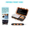 Precision Pocket Scale 200gx0.01g Jewelry Gram Scale Digital Food Scale LCD Display One-Touch Conversion 6 Units