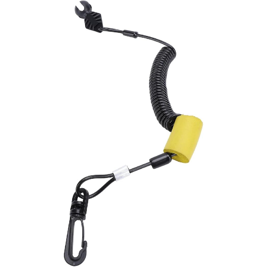 

Jet Ski Tether Key Lanyard Elastic Rope, 278003092 Universal Enhanced Safety Anti Theft Learning Key Cord and Clip Replacement for Sea Doo GTI GTR